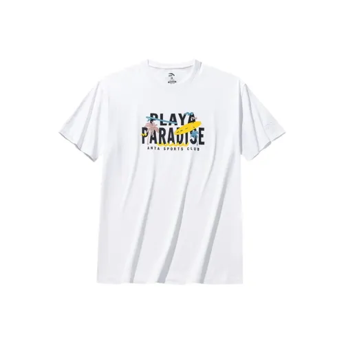 Anta Life Collection T Shirt Men's Snowflake White