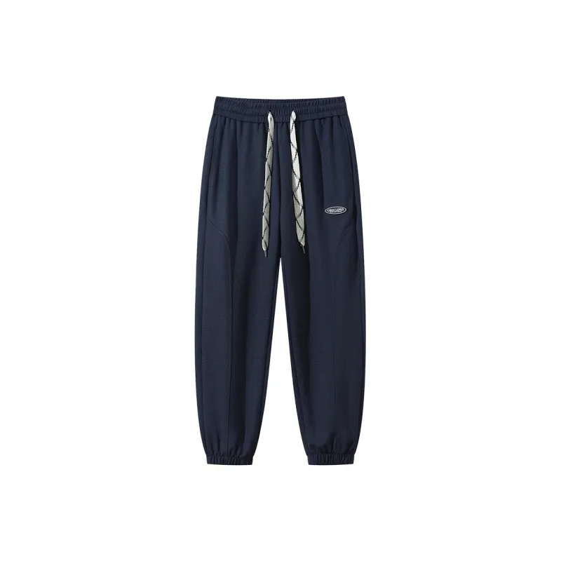 K bird Knitted Fabric Casual Pants Unisex-2