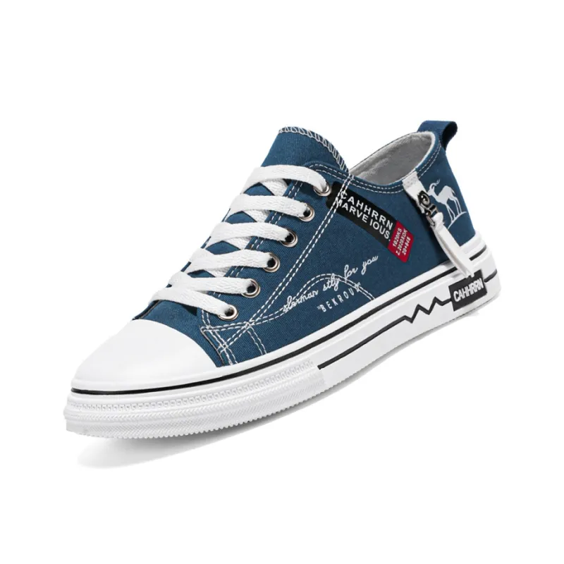 Little Daisy Slip Resistant, Abrasion Resistant, Lightweight Low Top Canvas Shoes Men's-13