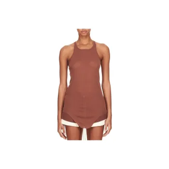 RICK OWENS/RO FW24 Tank Tops Women's Deep Red