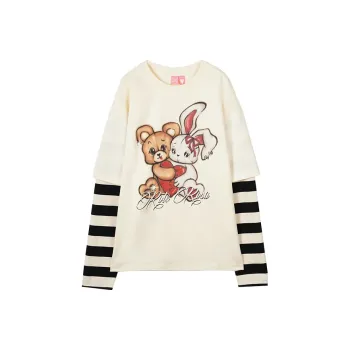 LALABOBO T Shirts Women's Beige