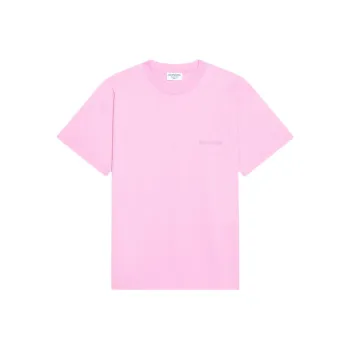 Balenciaga Logo T Shirt Pink