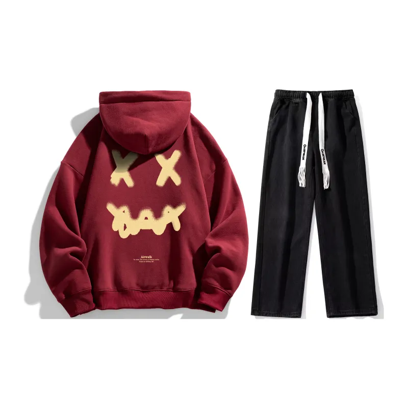 Airwalk Sweatshirt Sets Unisex-17