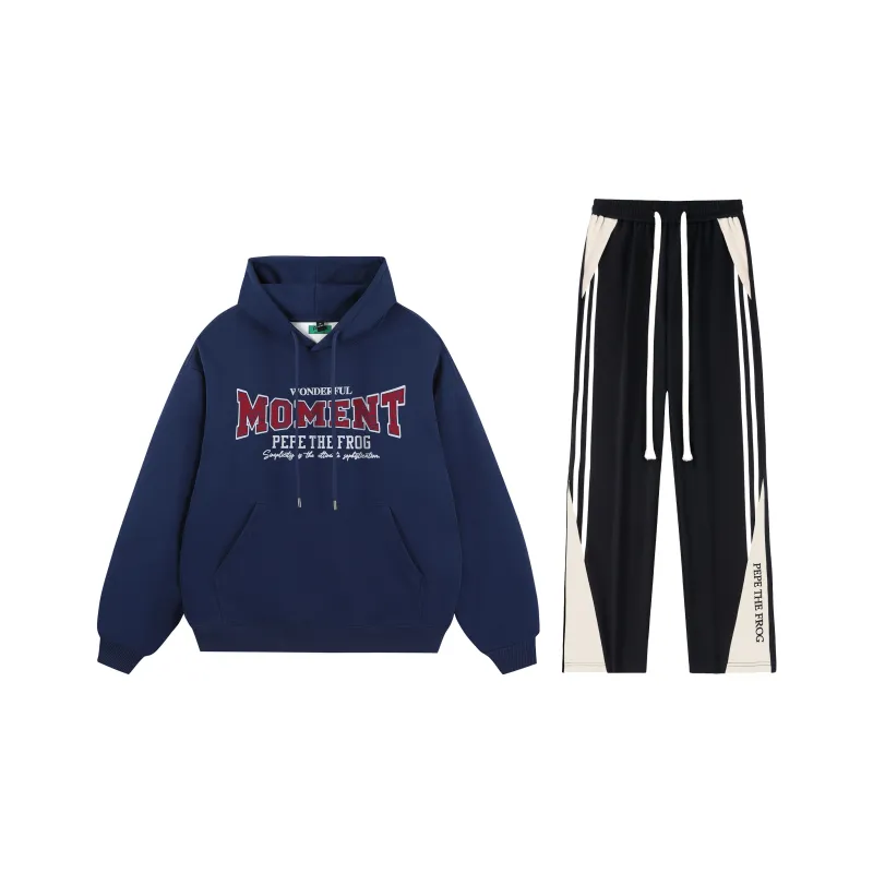 Pepe The Frog Sweatshirt Set Unisex-15