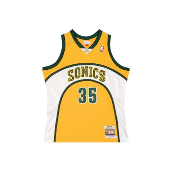 Mitchell Ness Basketball Jerseys Men Yellow