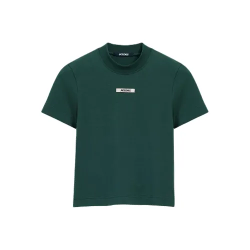 Jacquemus Le T Shirt Gros Grain 'Dark Green'