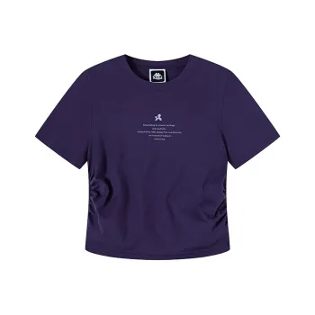 Kappa Summer T Shirt Women's Purple