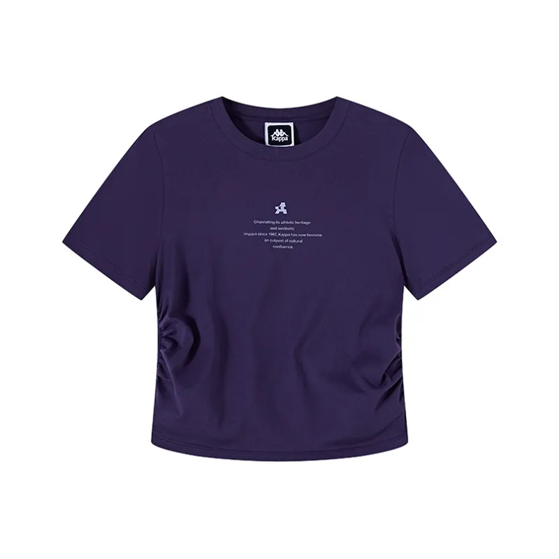 Kappa Summer T Shirt Women's Purple-0