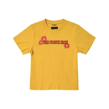 THE NORTH FACE Set in Sleeve T Shirt Women's Yellow