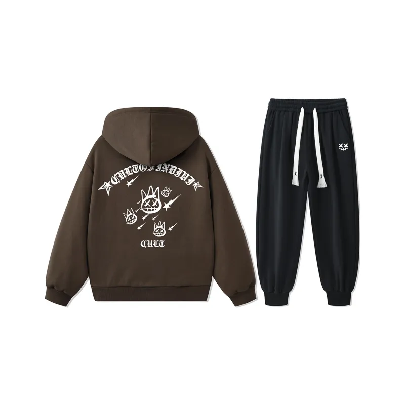 CULT OF INDIVIDUALITY Sweatshirt Set Unisex-12