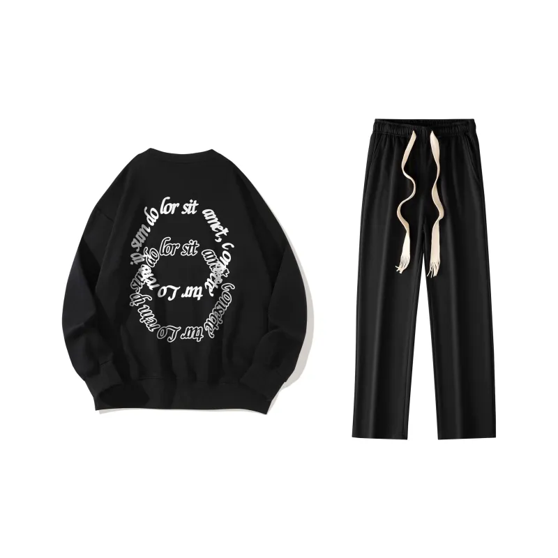 B.X Sweatshirt Sets Unisex-7