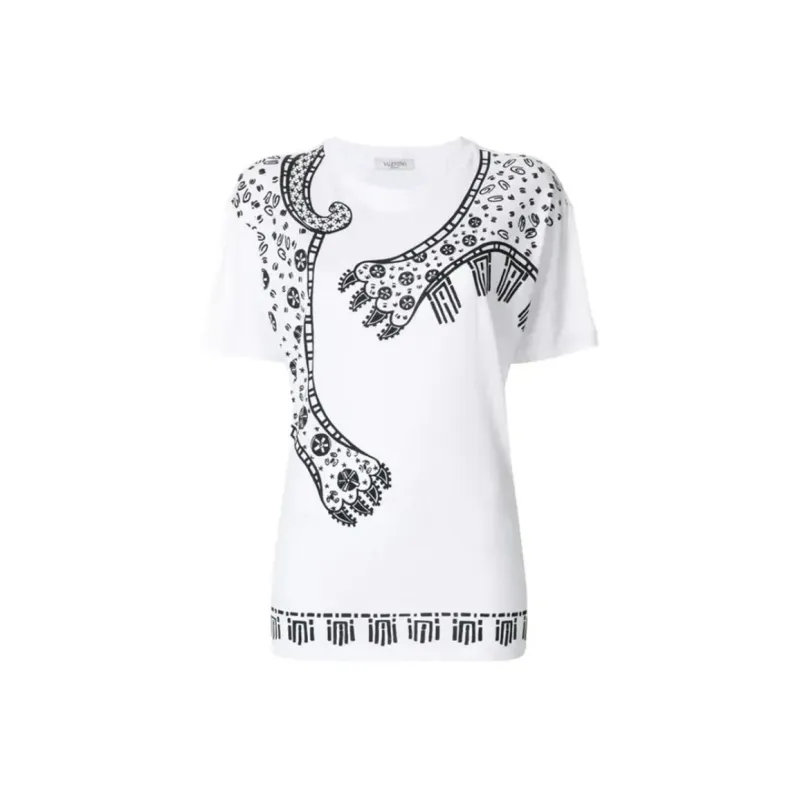 Valentino T Shirts Women's White-0