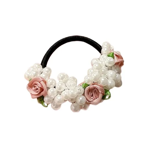Water Jade Rubber Band Hair Tie Women's
