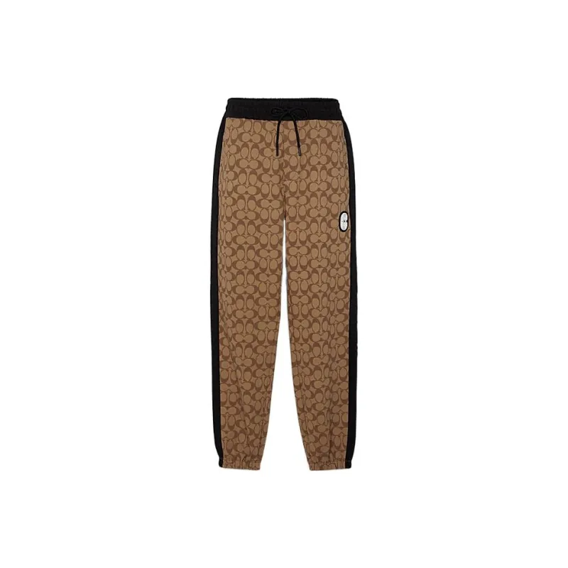 COACH FW22 Sports Pants Men's Khaki-0