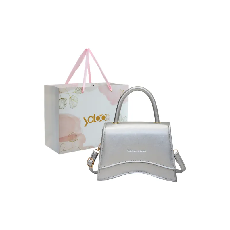 Yalu PU Crossbody Handbag Unisex Red/Black/Silver/Gold/Khaki/Brown/White-10