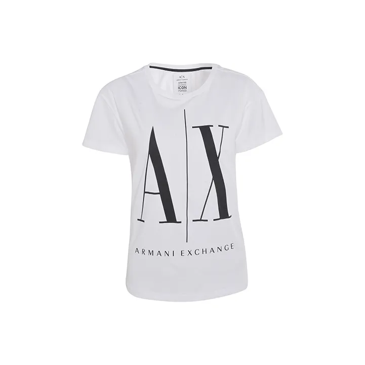 ARMANI EXCHANGE Logo Print T shirt-0