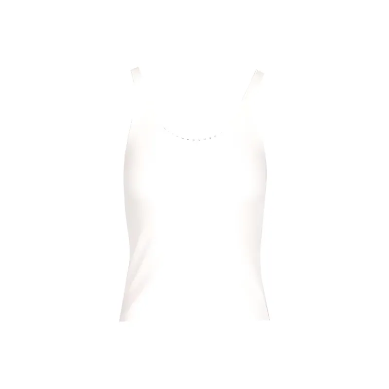 CELINE Triomphe Trim Detailed Tank Top-0