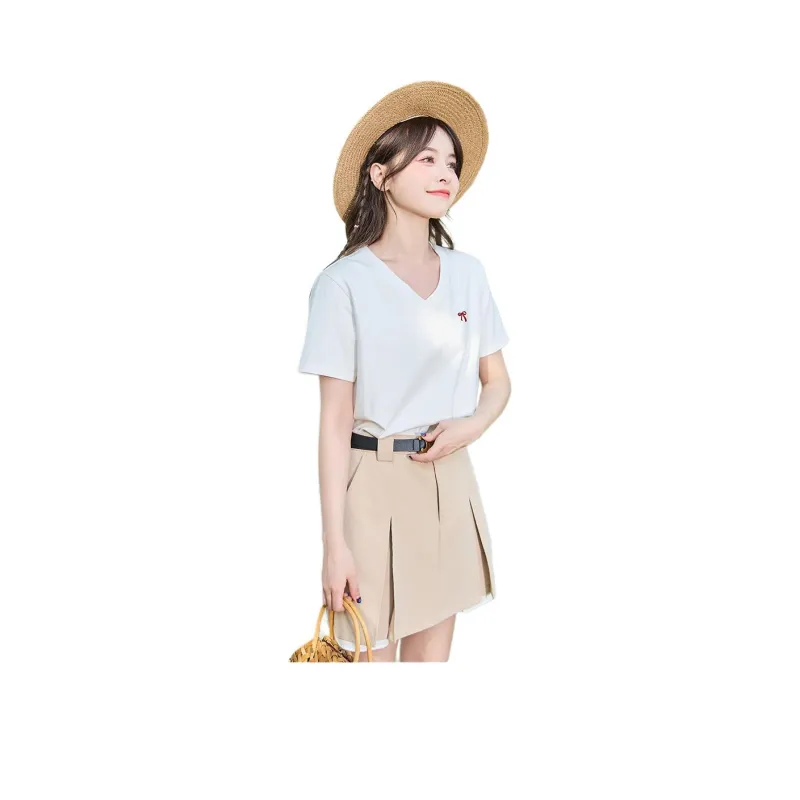 Tonlion 2024 Regular T Shirt Women's-0