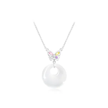 JOYDINNY Chalcedony Necklaces Women's