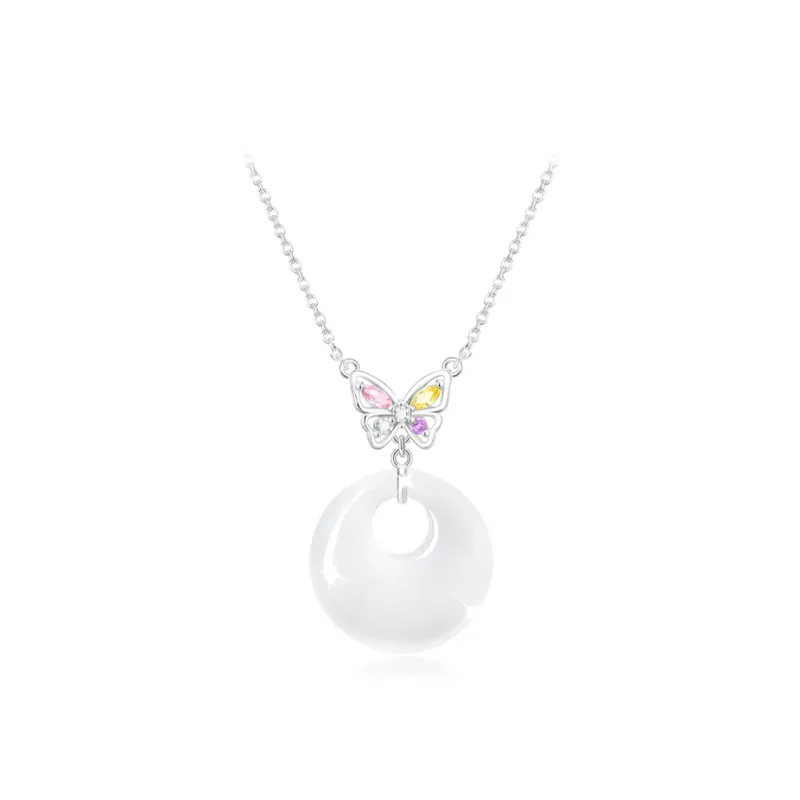 JOYDINNY Chalcedony Necklaces Women's-0