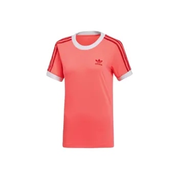 Adidas Originals T Shirts Women's Red