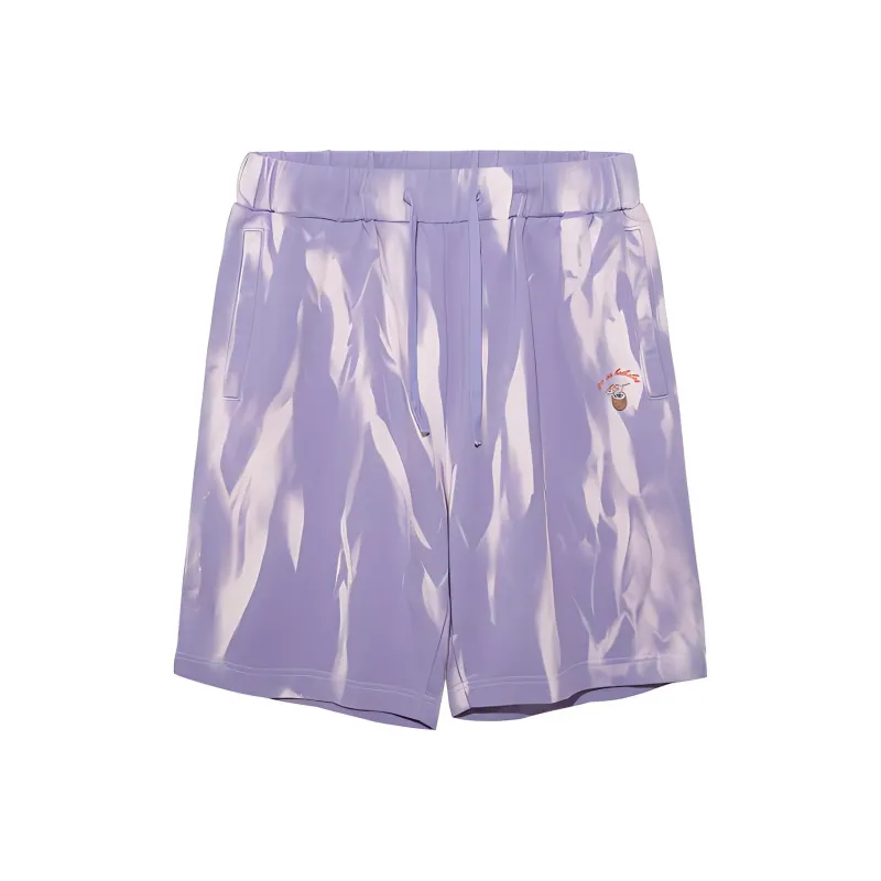 New Era Fitted Shorts Summer Unisex Purple-0