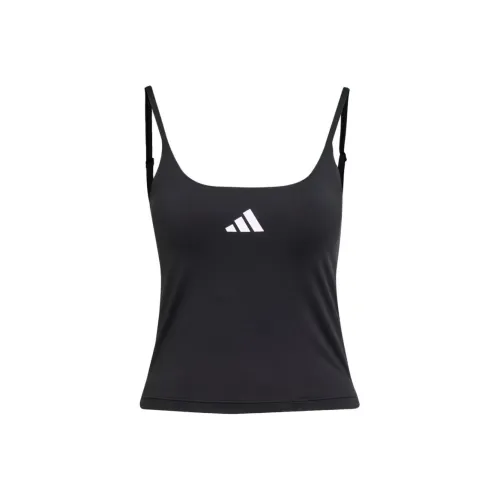Adidas Free Shipping With AdiClub Optime Tank With Integrated Light Support Bra