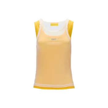 Onitsuka Tiger Tank Top Women's White/Yellow