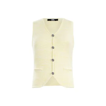KARL LAGERFELD FW24 Tank Top Women's Yellow