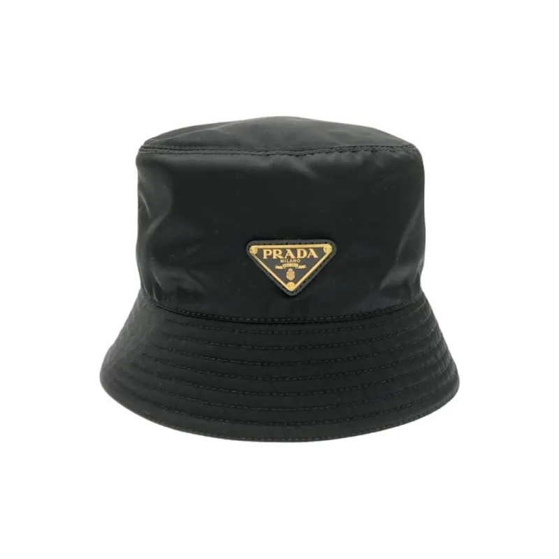 PRADA Nylon Bucket Hats Women's Black-0