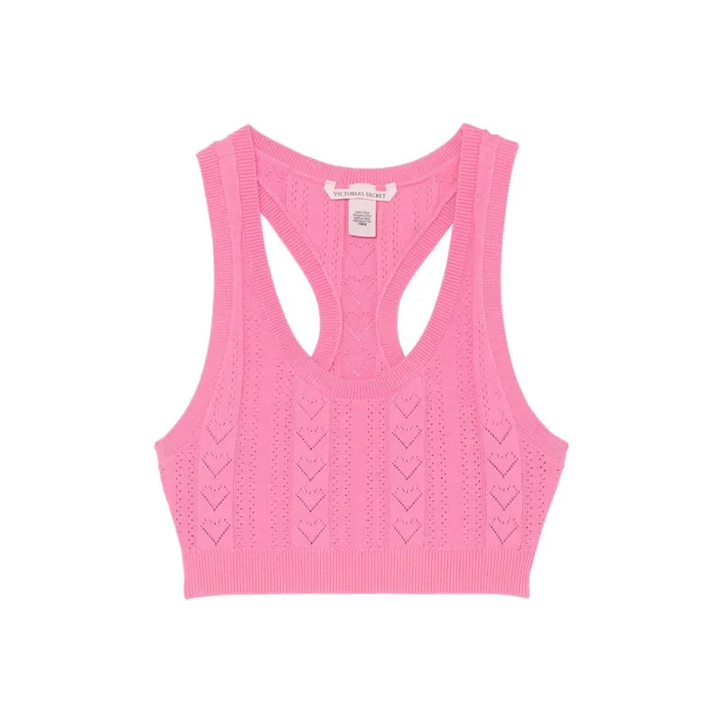 Victoria's Secret Tank Top Women's Sweet Pink-0