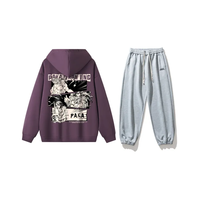 PAKA Sweatshirt Sets Unisex-60