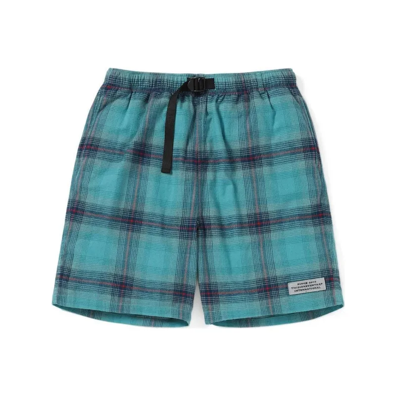 Thisisneverthat Belted Check Short-0