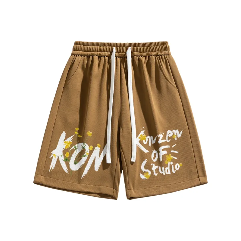 KONZEN· Casual Shorts Unisex-17