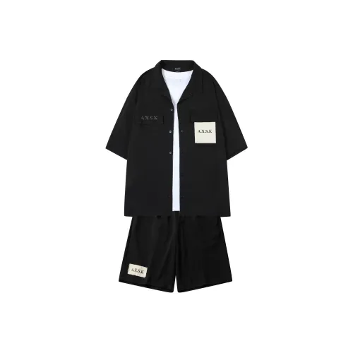 A.X.S.K Shirt Matching Set Unisex