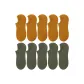 10-Pack (Ginger Yellow 5+Army Green 5)