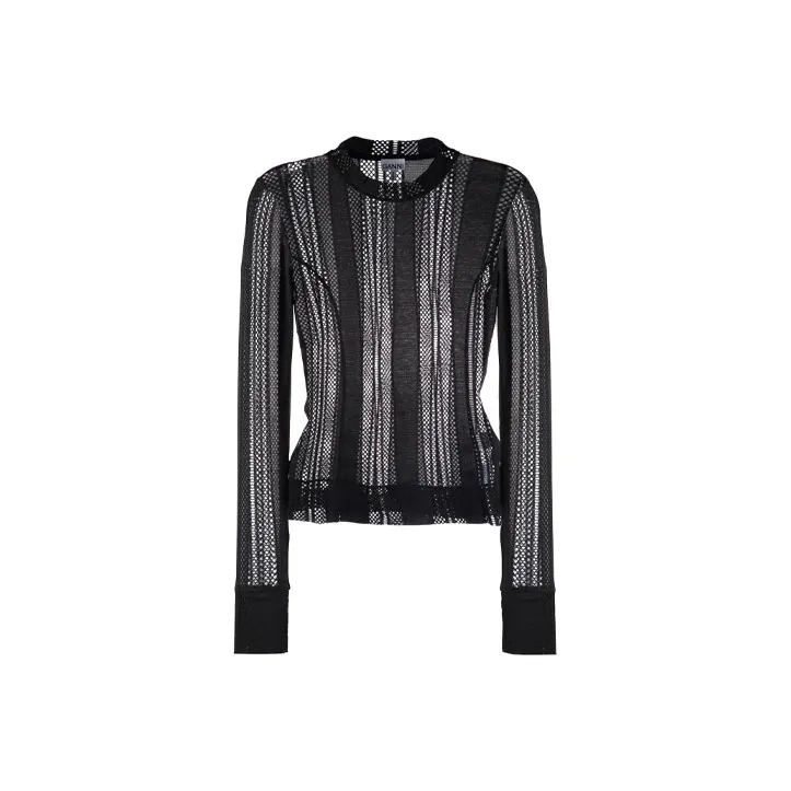 GANNI T-Shirts Women's Black-0
