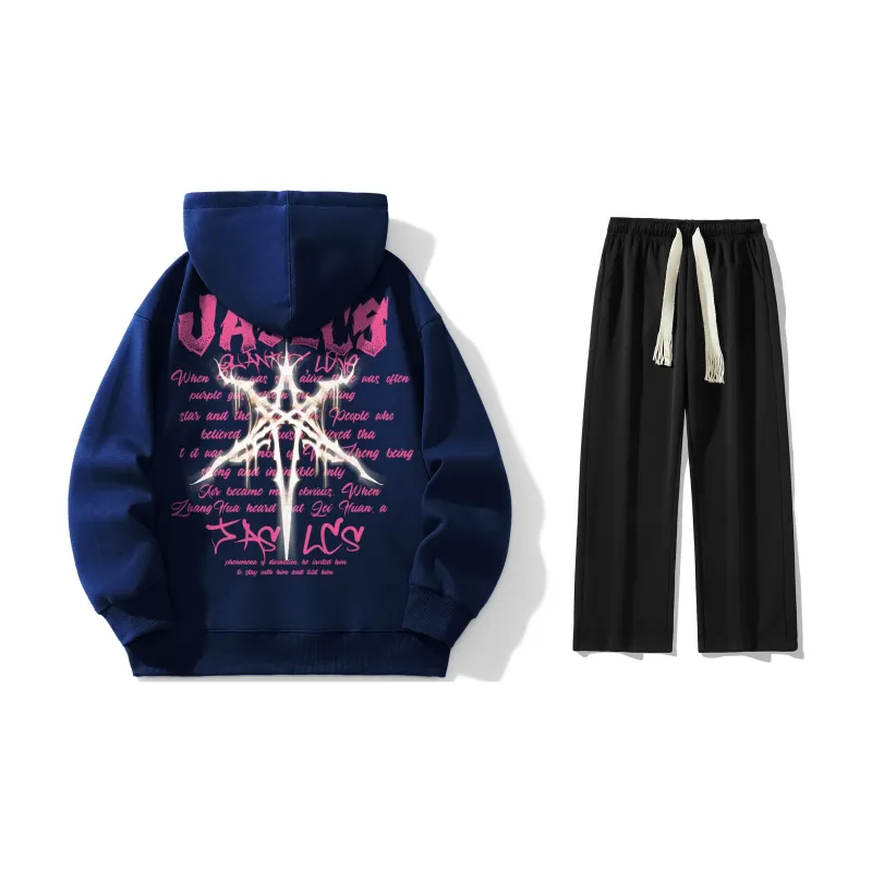 Jaslcs Sweatshirt Sets Unisex-17