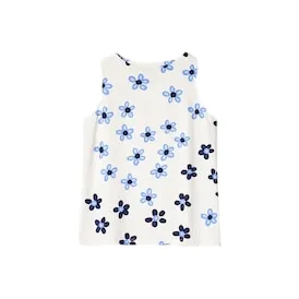 Marimekko X UNIQLO Marimekko Co-brand Tank Tops Women's Ecru
