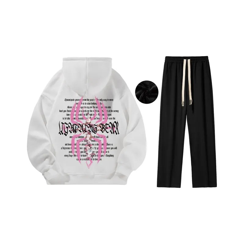 LIGHTNING BEAR Sweatshirt Sets Unisex-3
