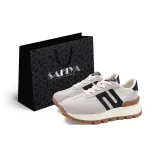 Beige/Black (Mesh)