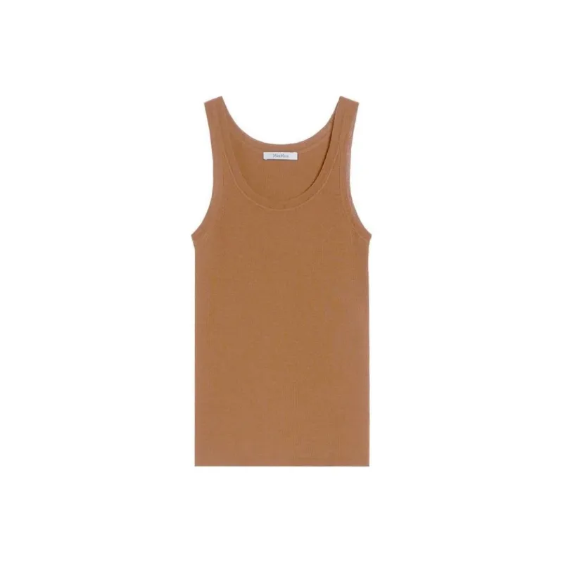 MaxMara Tank Tops Women's Camel-0