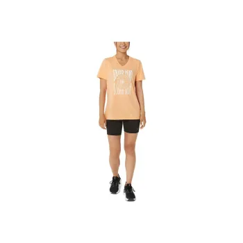 Asics T-Shirts Women's Orange