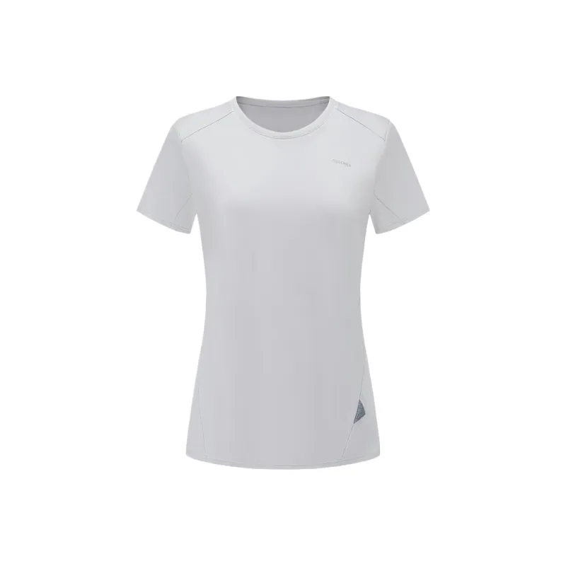 DECATHLON Regular T Shirt Women's Zinc Gray-0