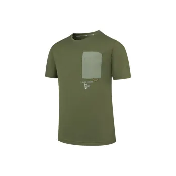 QIAODAN Sports Life Collection T Shirt Men's Mountain Dove Green/Taupe Green