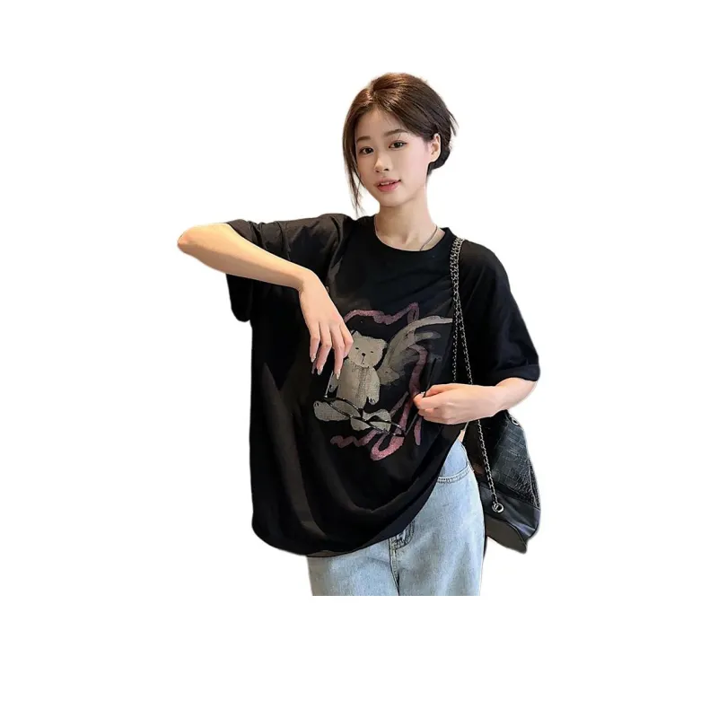 HUASJ T Shirts Women's-3