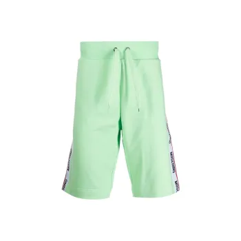 MOSCHINO Logo-panel Lounge Shorts
