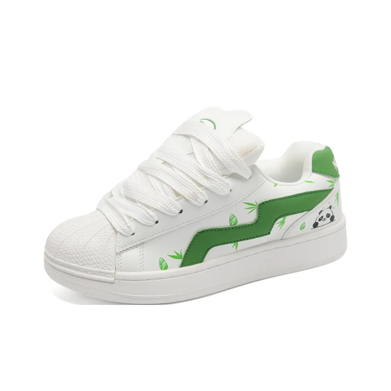 OAOQ Abrasion Resistant Lightweight Breathable Height Increasing Low Top Skateboard Shoes Unisex-9