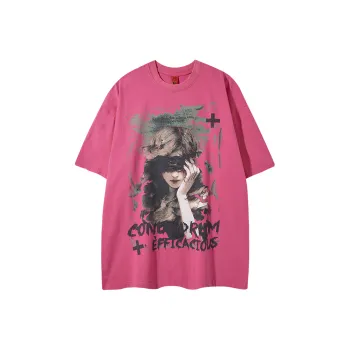 Flowers In Water T Shirt Unisex Pink