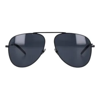 SAINT LAURENT Aviator Sunglasses Unisex Black